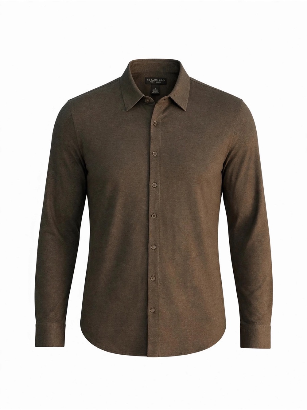 The Men's Store at Bloomingdale's Men's Gray Button-Front Shirt